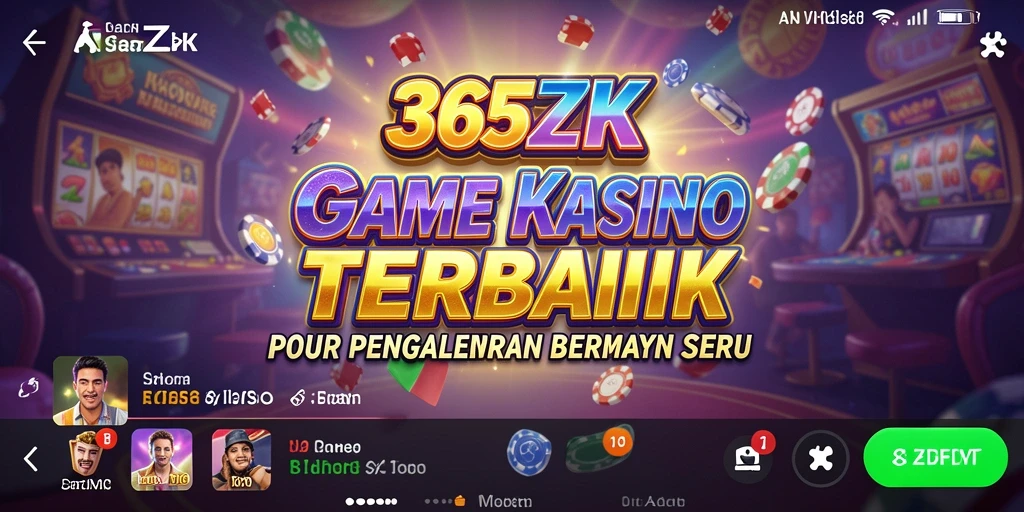 Tangkapan layar utama 365ZK menampilkan gameplay menarik dengan grafis menawan.