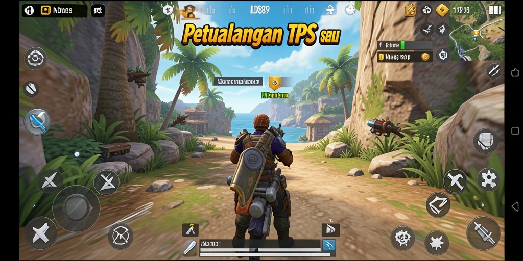 Tampilan gameplay seru dalam IDR89 yang penuh aksi.