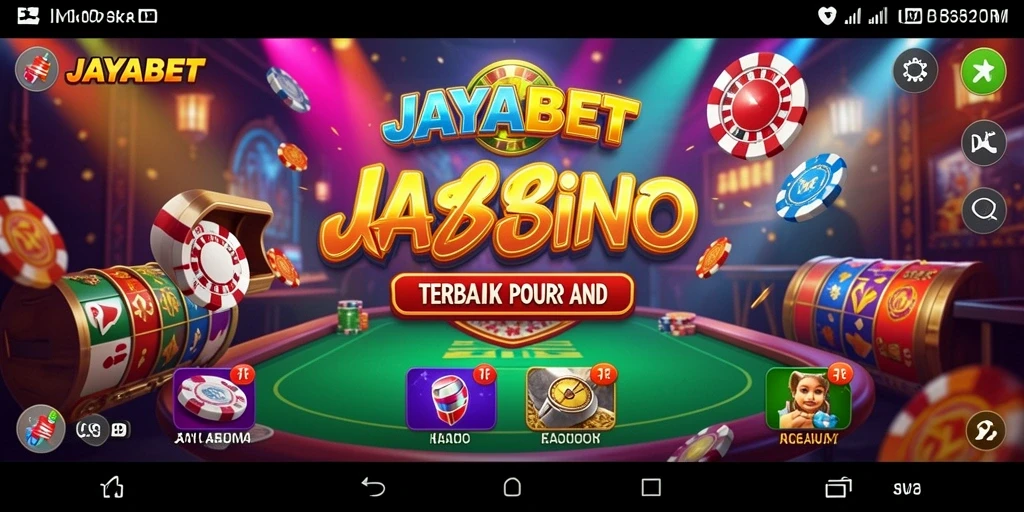 Screenshot JAYABET menampilkan gameplay Kasino yang menarik.