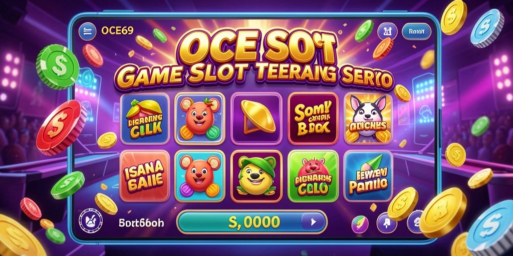 Screenshot OCE69 menampilkan gameplay Slot yang menarik dan interaktif.